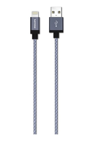 Philips Uyumlu Dlc2508N Lightning - Örme Şarj Ve Data Kablosu