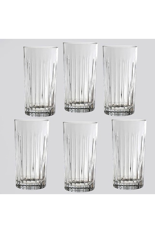 Rcr Timeless 6'lı Meşrubat Bardağı 440 Ml Şeffaf
