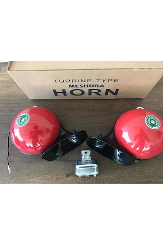 Mıtsuba Tipi Cacat Çat Çat Korna+Kesici Röle 12 Volt