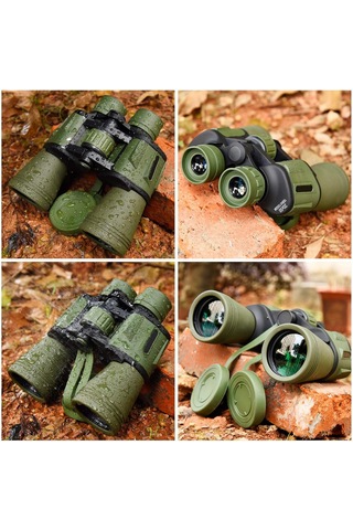 Monoküler Teleskop Yüksek Güç 60x60/80x80/20x50 Çift Tüp/zoom Dürbünleri