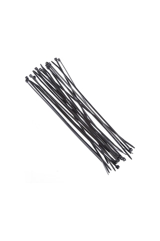 Tek-iş Plastik Kablo Bağı Klipsi Cırt Kelepçe 200 Mm X 2.5 Mm Siyah 50 Adet