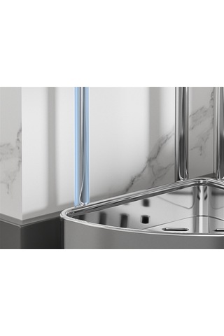 Çift Üçgen Raf - Kalınlaştırılmış Paslanmaz Çelik Mutfak Baharat