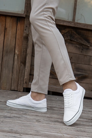 Garantili Wanso Günlük Ortopedik Erkek Sneaker Spor Ayakkabı Beyaz