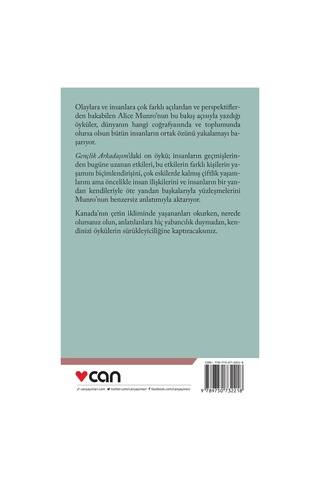 Gençlik Arkadaşım - Erhun Yücesoy - Can Yayınları
