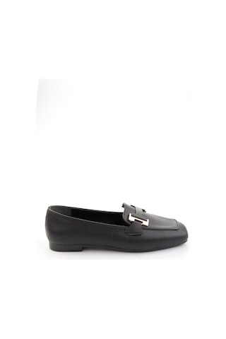 Siyah Kadın Loafer Ayakkabı K01641022709