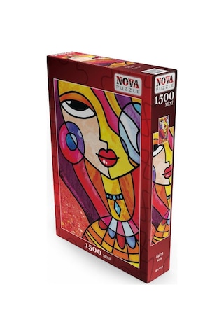 Nova 1500 Parça Mini Süslü Kız Puzzle