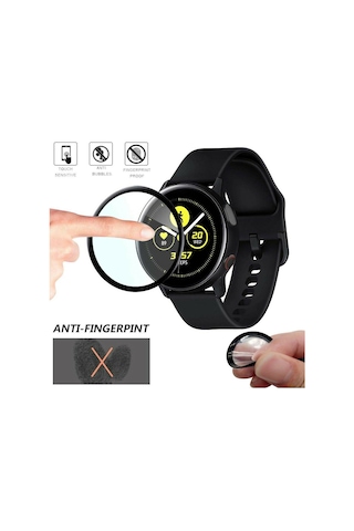 Samsung Uyumlu Galaxy Watch 42Mm 3D Cam Ekran Koruyucu Filmi