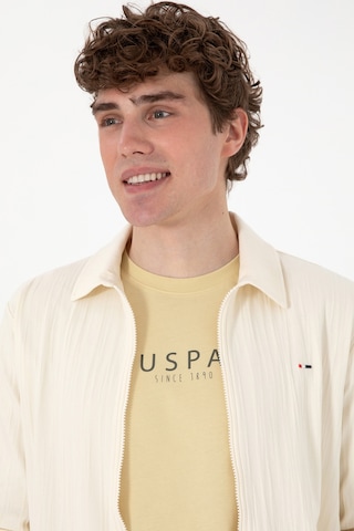 U.s. Polo Assn. Erkek Krem Hırka Örme 50299754-vr071 Krem