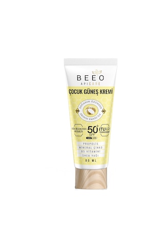 Bee'o Apicare Propolisli Çocuk Güneş Kremi Spf 50+ 80 ML