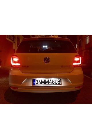 T10 Kırmızı Led Ampul 24 Smd Canbus