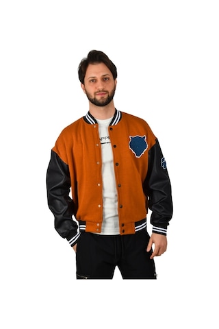 Deepsea Erkek Taba Kolej Yaka Mont 2304771 Taba