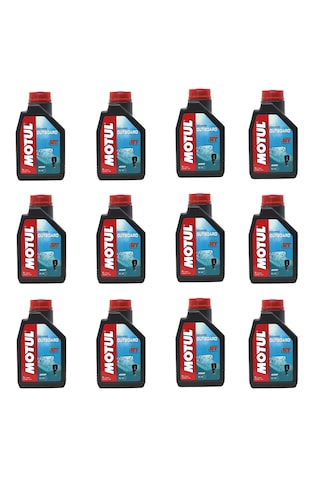 Motul Marine Outboard 2T 2 Zamanlı Tekne Motor Yağı 1 L 12 Adet