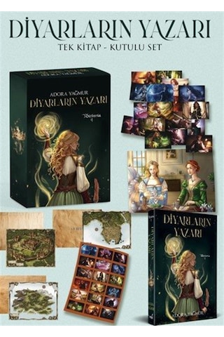 Diyarların Yazarı Wisteria 4 Ciltli Kutulu / Adora Yağmur Diyarların Yazarı Wisteria 4 Ciltli Kutulu / Adora Yağmur