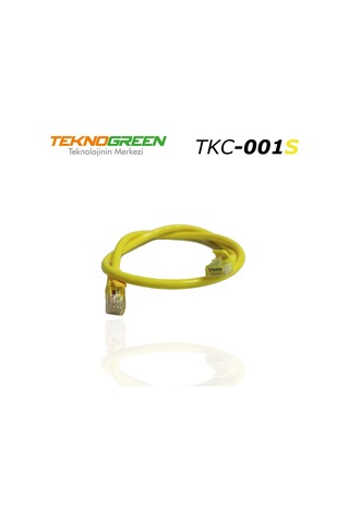 Teknogreen Tkc-001S 1M. Cat6 Kablo Sarı