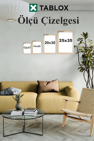 Doğa İzleri Modern Botanik Sanat Seti 6 Lı Çerçeve Görünümlü Modern Mdf Tablo Seti- Ev Dekorasyonu Çok Renkli - 670299685 Çok Renkli