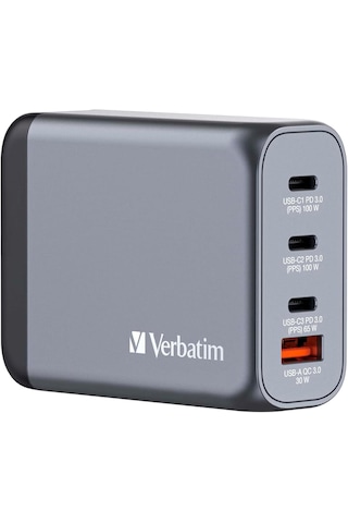 Verbatım GNC-100 32202 - V 100 W Gan Şarj Cihazı