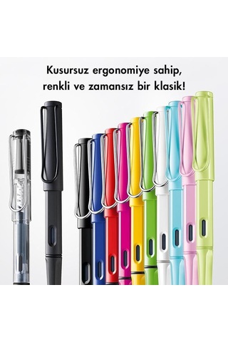 Lamy Safarı 2023 Ozel Uretım Rengı Sprınggreen Dolma Kalem M Uc Genel
