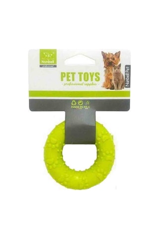 Nunbell Köpek Yuvarlak Plastik Dişlik 7 CM