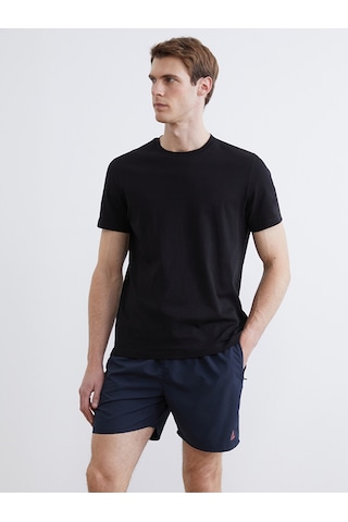 Lcw Swımwear İndigo Kısa Boy Erkek Deniz Şortu
