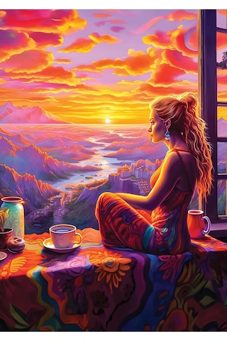 Art Puzzle Mutluluğa Bakış