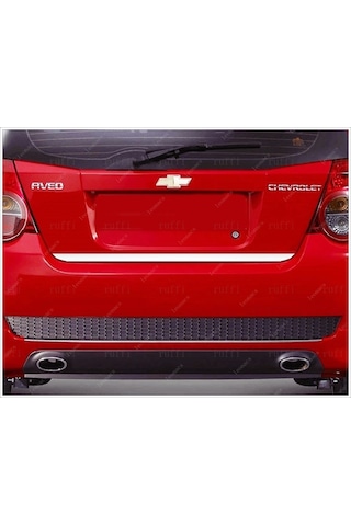 Chevrolet Aveo Hb Krom Bagaj Alt Çıtası P.Çelik 2005-2011 Arası