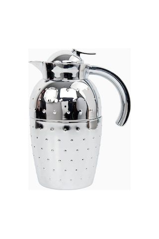 Roomours Pioneer Dot Silver Termos 1 Litre Gümüş