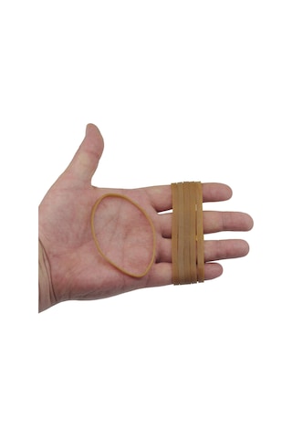 Ekoset 100X5Mm Geniş Kauçuk Paket Ambalaj Lastiği 100 Adet