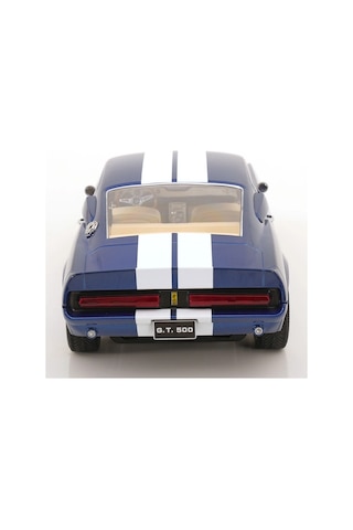 Kk Scale 1:12 Ford Mustang Shelby Gt500 1967 Blaumetallic/weiß