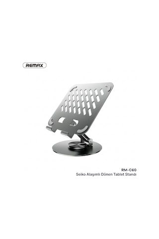 Remax Rm-c60 Precision Alloy 360 Döner Metal Masaüstü Tablet Ve Telefon Tutucu Stand