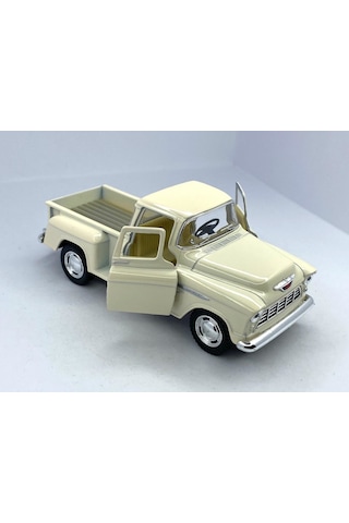 Kinsmart 1955 Chevy Stepside Pick-up 1 32 Çek Bırak Model Araba
