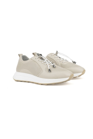 Ziya, Kadın Hakiki Deri Sneaker 1511050z2341 Bej 1511050z2341 340 Bej