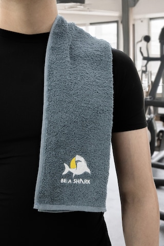 Sporcu Antrenman Havlusu Gym Fitness Plates Boks Tenis Spor Havlu Petrol