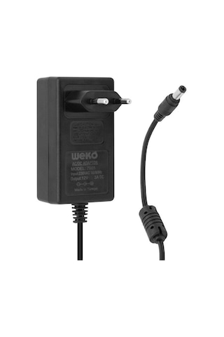 Cctv-adaptör 7965 1203 12volt 3amper Dc Plastik Kasa Adaptör Yerli Üretim