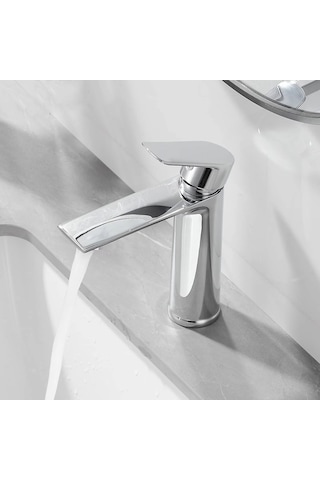 Fawer Faucet & Shower Krom Lavabo Bataryası 600-css krom