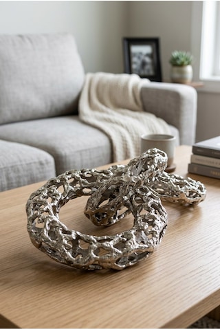 Silver Döküm Zincir Obje 41 15 11
