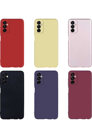 Samsung Uyumlu Galaxy M23 Kılıf Zore Premier Silikon Kapak