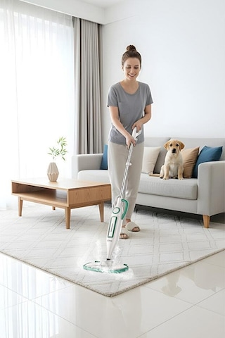 Kiwi KSC-4221 Çok Fonksiyonlu 10 Aparatlı Buharlı Paspas Mop