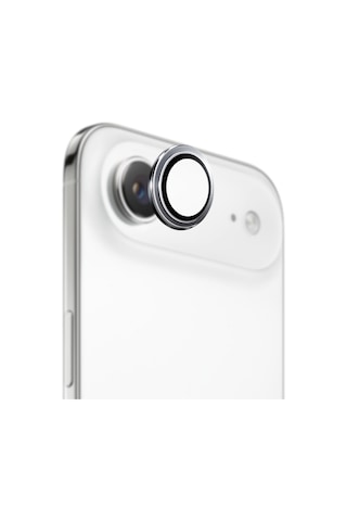 Safeus 9h+ Safir Temperli Kamera Lens Koruyucu, Apple Uyumlu iPhone 17 Air İle Pamuk Beyazı