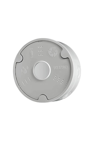 100 Adet - Rbox Kamera Montaj Buatı - Yuvarlak İç Mekan Kamera Montaj Kutusu Taban Dahil