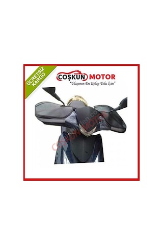 Motosiklet El Koruyucu Rüzgarlık Scooter-Vitesli-Elektrikli-Cup
