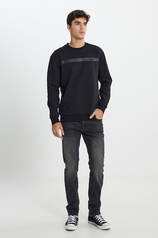 Lee Regular Fit Normal Kesim Bisiklet Yaka Siyah Sweatshirt L242499001 Siyah