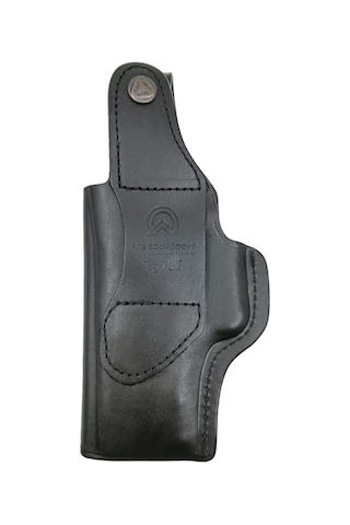 Canik Tp9 Sf Uyumlu Kemer İçi Metal Mandallı Gerçek Deri Silah Kılıfı