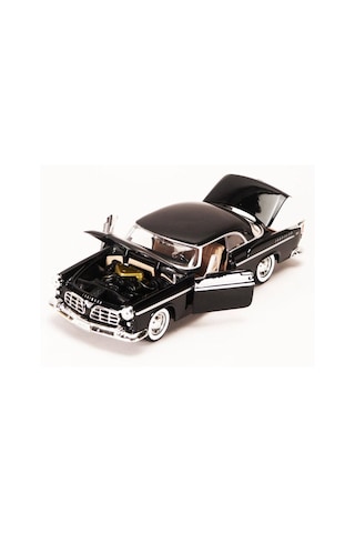 Motor Max Chrysler C300 1955 Model Araba Siyah 1 24