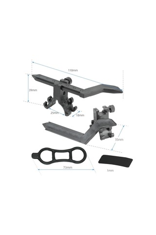 Sones Bisiklet Jant Ayar Platformu Düzeltme Mekanik Aleti, Renk: Bt110a Siyah Kadranlı