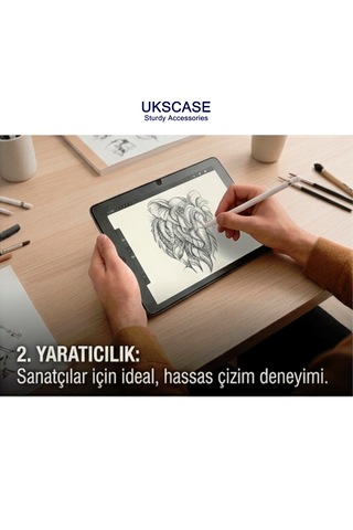Apple iPad Air 11" M2 2024 Model Uyumlu Paperlike Mat Ekran Koruyucu Kağıt Hissi Veren Özel Yüzey