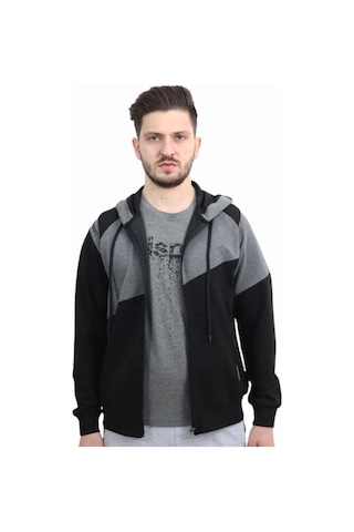 Uhlsport Sweat Pamuk Otto M Erkek Sweatshirt 3211308 Siyah
