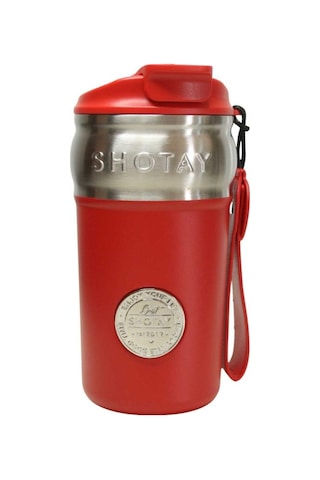 Shotay St-8912 420ml Kırmızı Çelik Termos Diğer