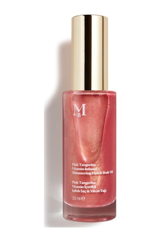 Misbahçe Pink Tangerine Vitamin İçerikli Işıltılı Saç & Vücut Yağı Vanilya 30 Ml