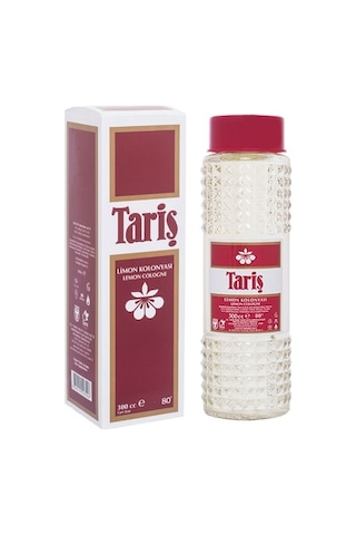 Tariş 80 Derece Limon Kolonyası Cam Şişe 300 ML