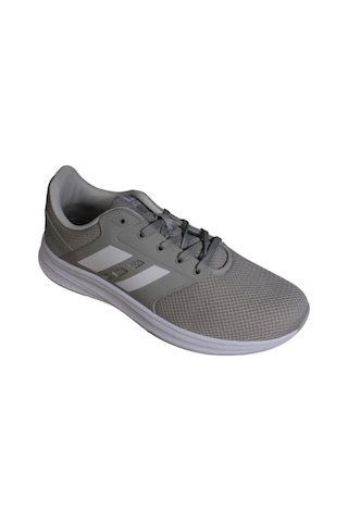 Jump Kadın Beyaz Gri Siyah Fileli Memory Konfor Taban Sneaker Spor Ayakkabı Gri